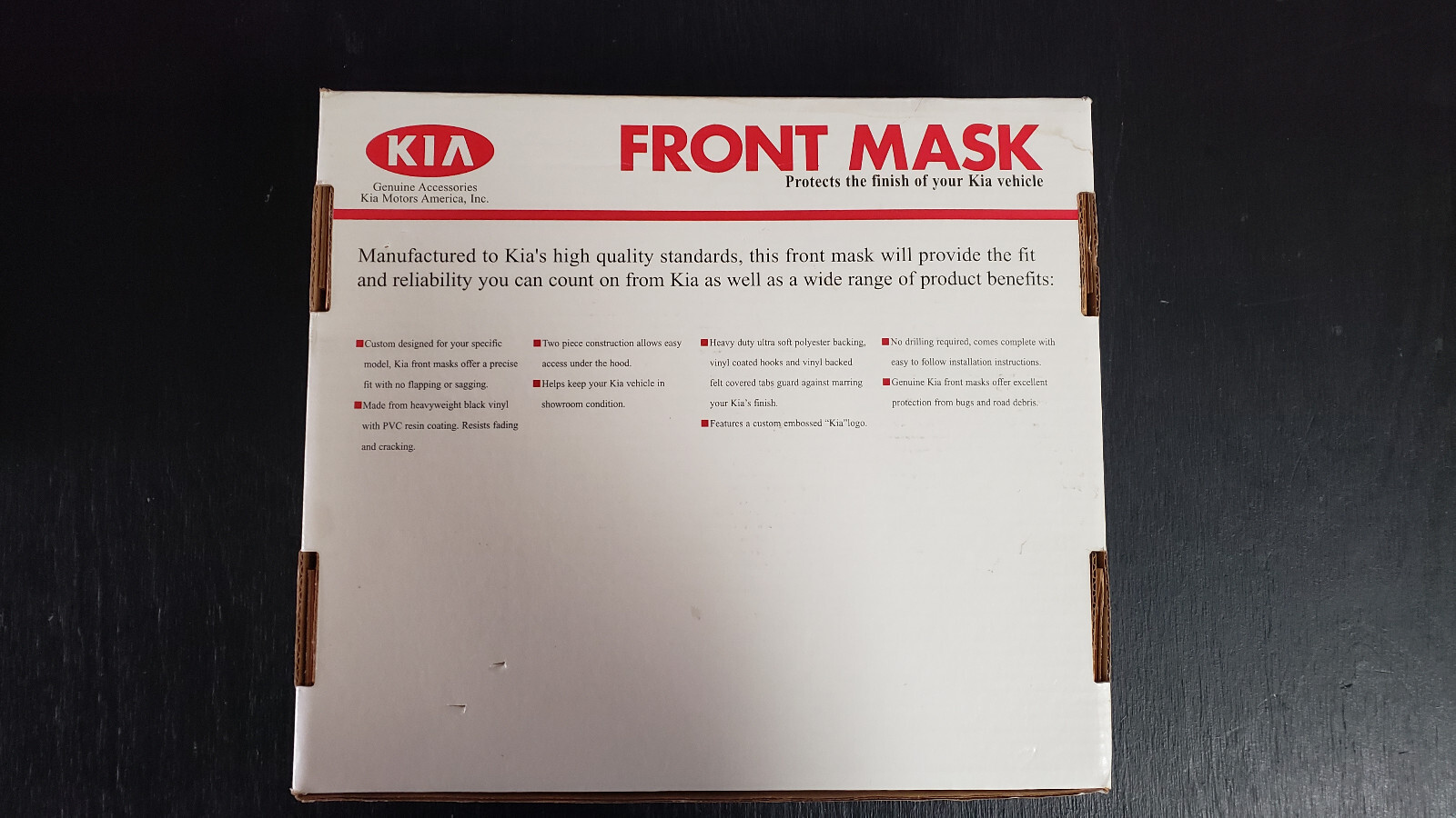 Kia Sportage EX Front End Mask Genuine Parts Brand New Open Box Ready to Ship