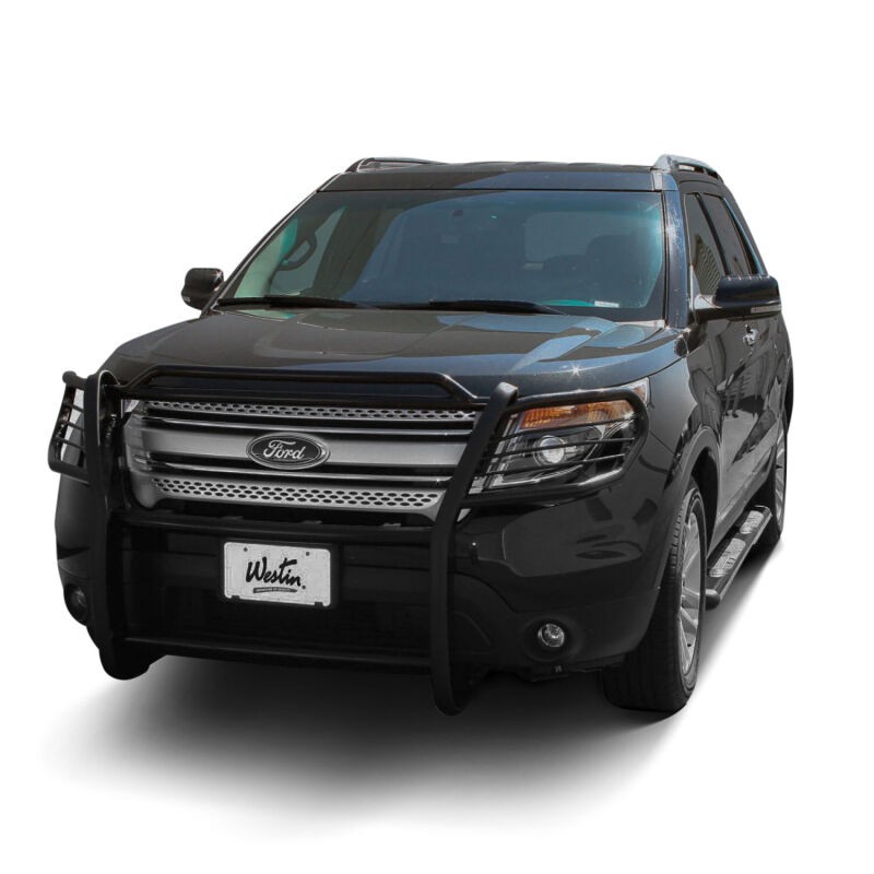 Westin Premier 4 Oval Nerf Step Bars 75 in – Black