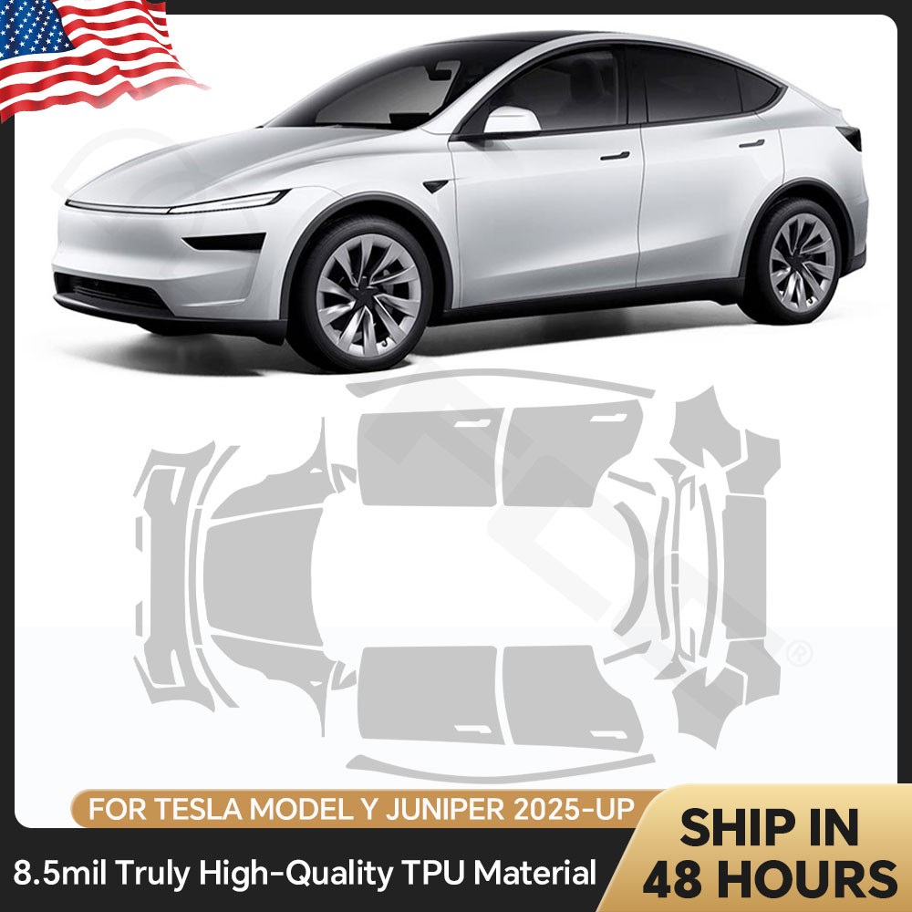 Matte PPF PreCut Full Car For Tesla Model Y Juniper 2025-UP Paint Protection PPF