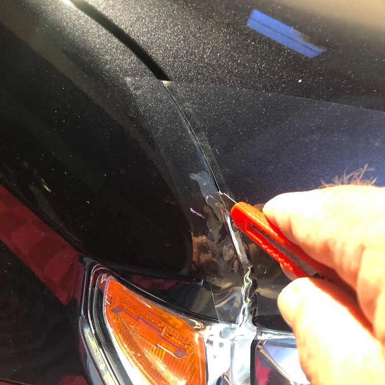 Precut Hood Bug Guard Clear Bra Paint Protection PPF for 2019-23 Chevy Silverado