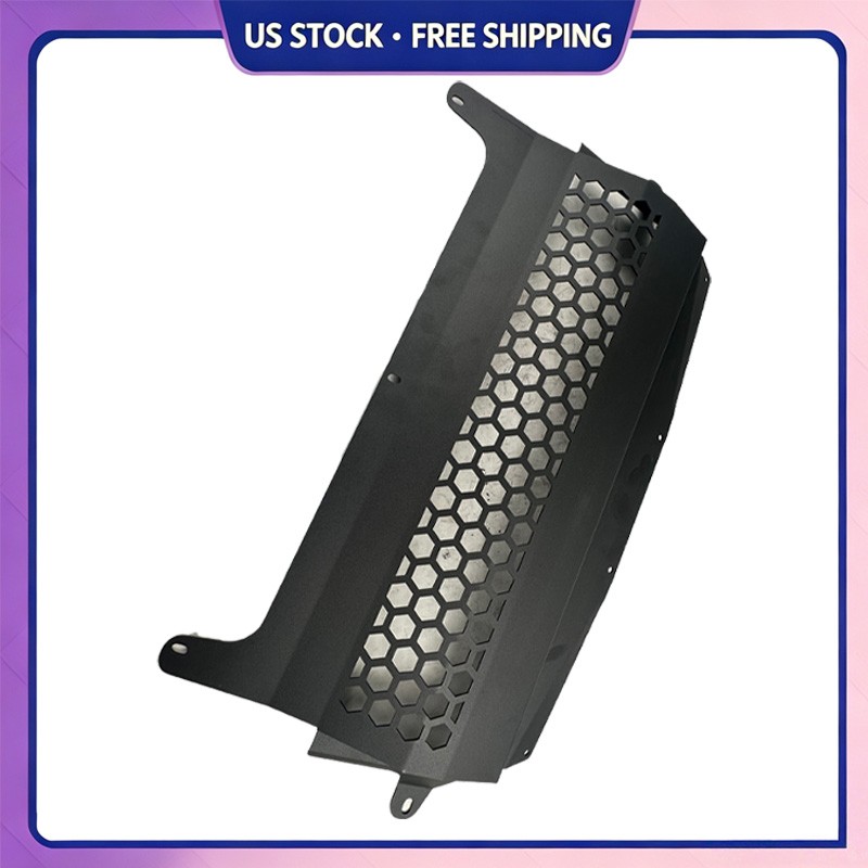 for BWM S55 F80 M3 F82 F83 M4 3.0L Turbo Black Aluminum Oil Cooler Skid Plate