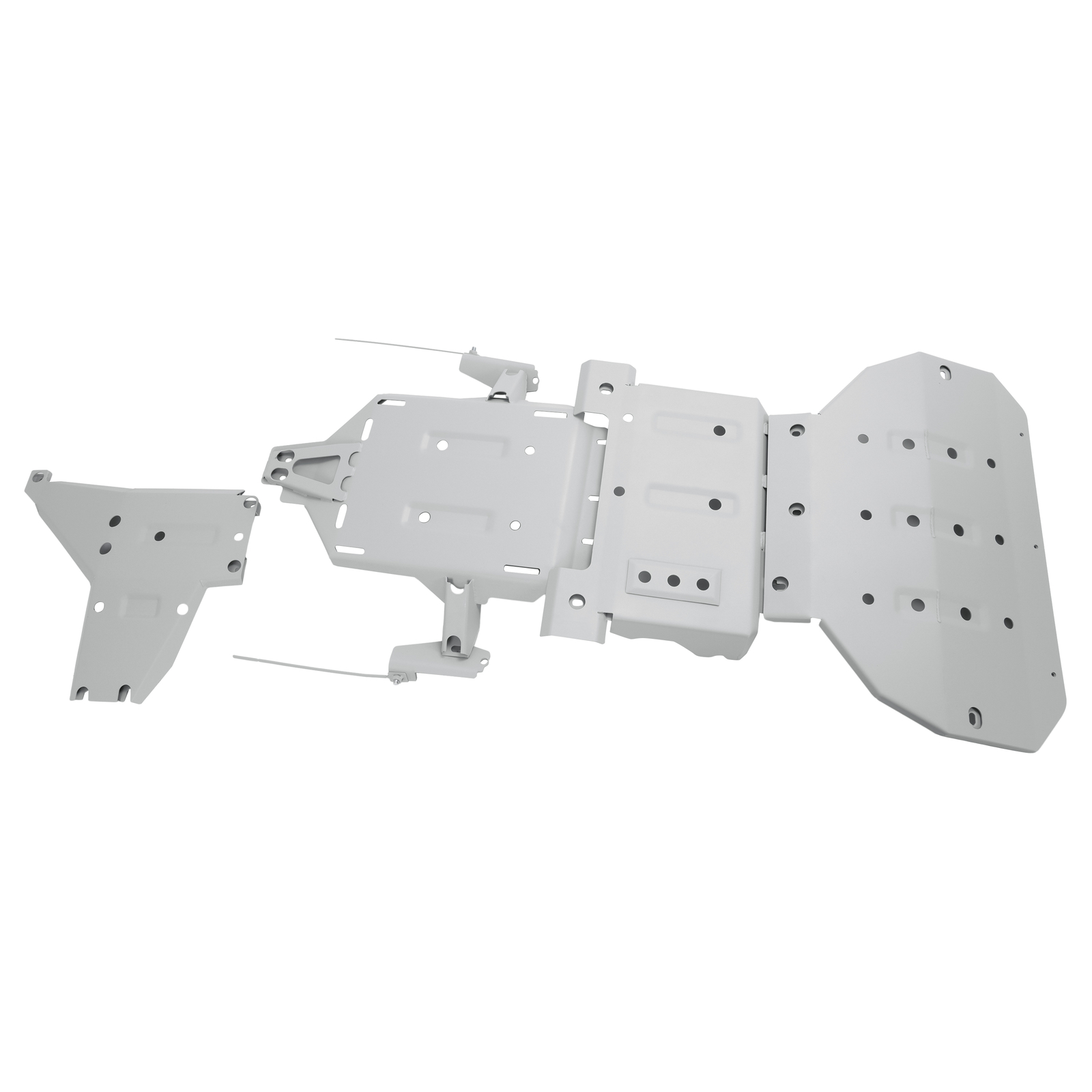 Under Protection Engine Chassis Skid Plate Full Cover Kit For Ford Bronco 21-23