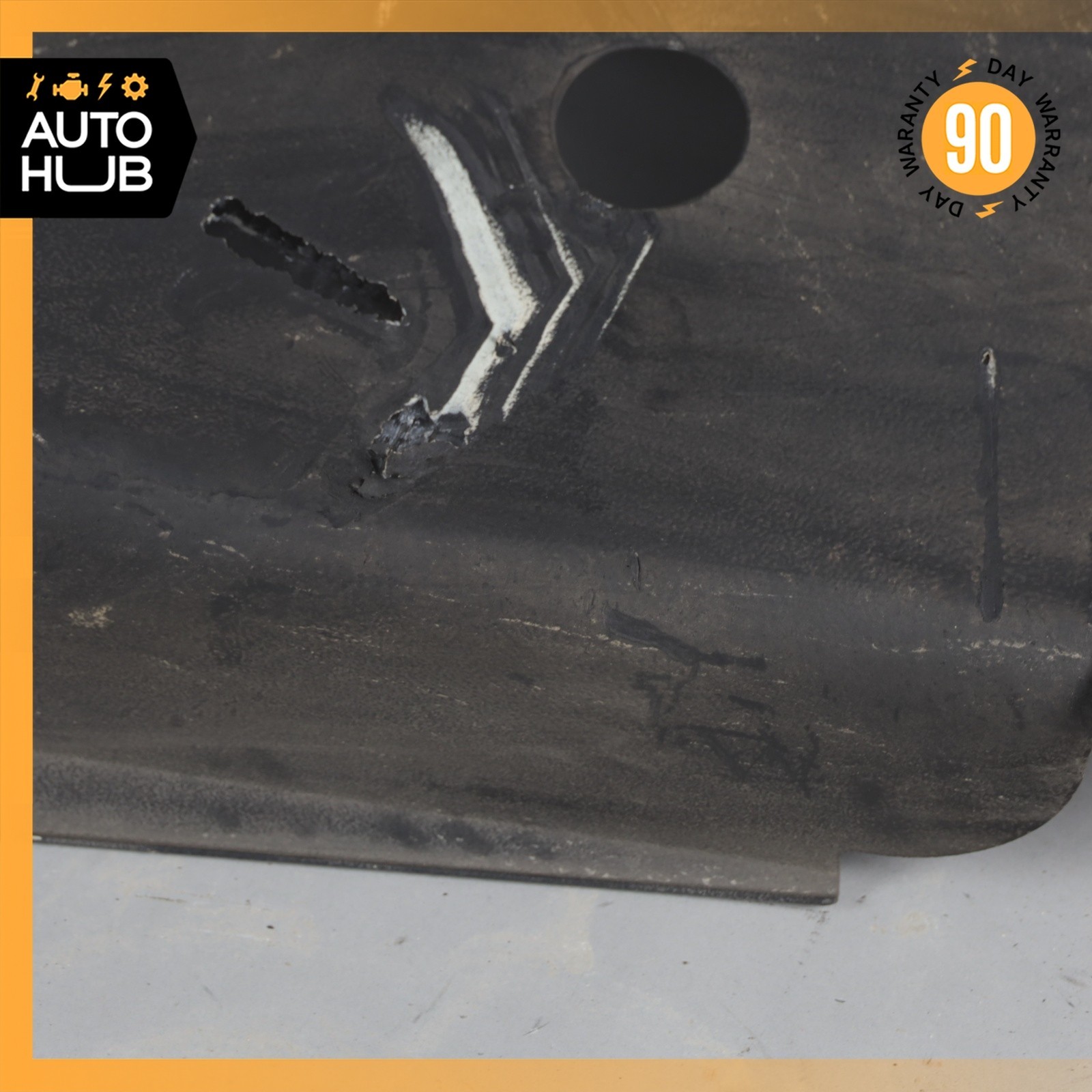 05-18 Mercedes W463 G550 G63 Rear Lower Fuel Tank Skid Plate Metal Shield OEM