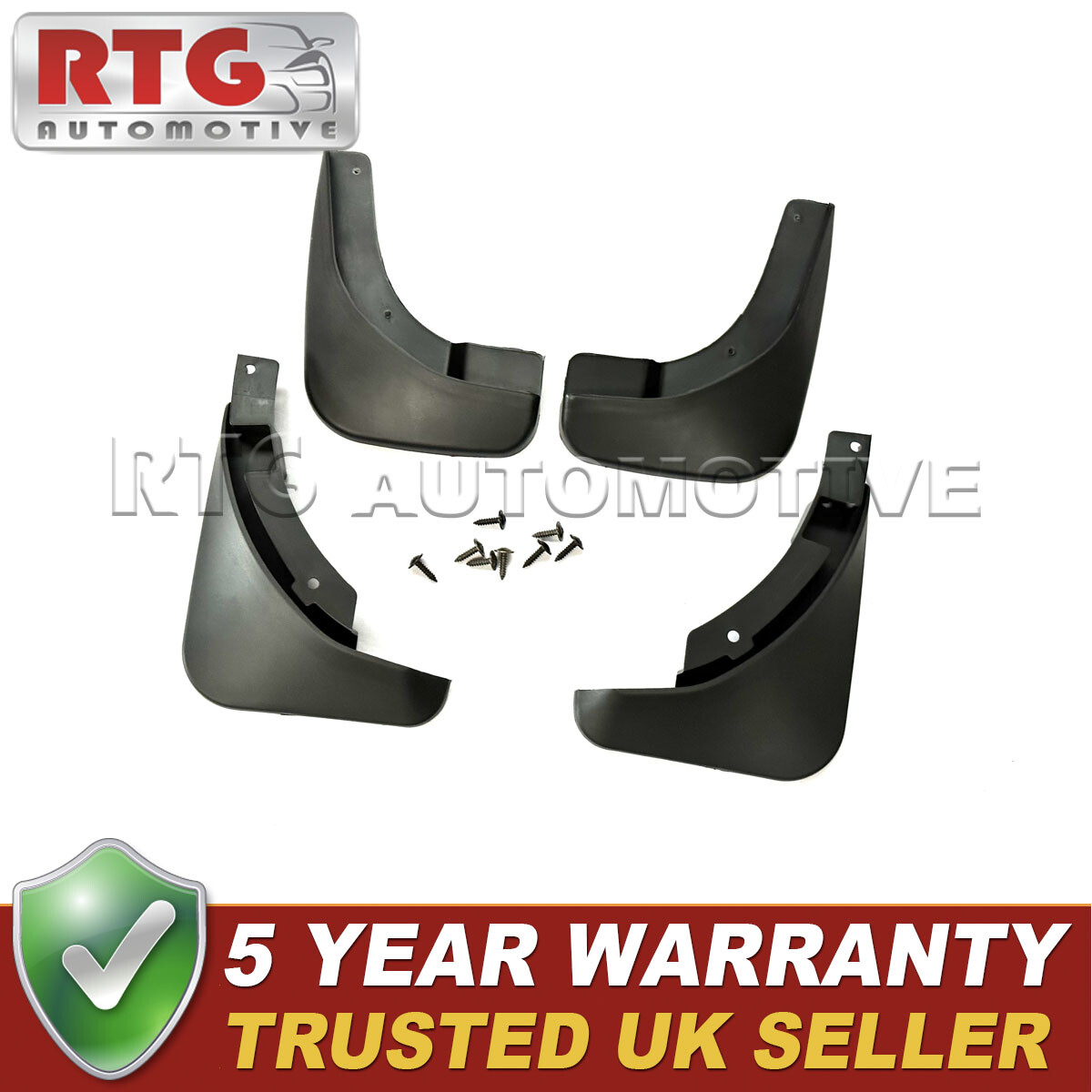 Tailored Mud Flaps Set of 4 For Skoda Octavia 2007-2014 RTG
