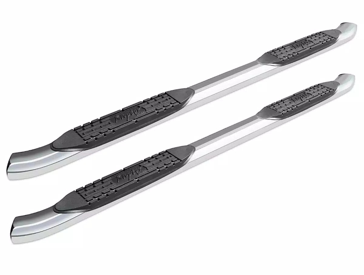 Raptor 4″ OE Curved Stainless Oval Nerf Bars Fit 03-08 Honda Pilot 01-06 MDX