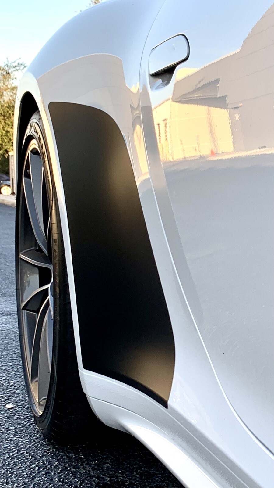2019-26 Porsche 992 911 Matte Black Stone Guard Set – 3M Protection Film Series