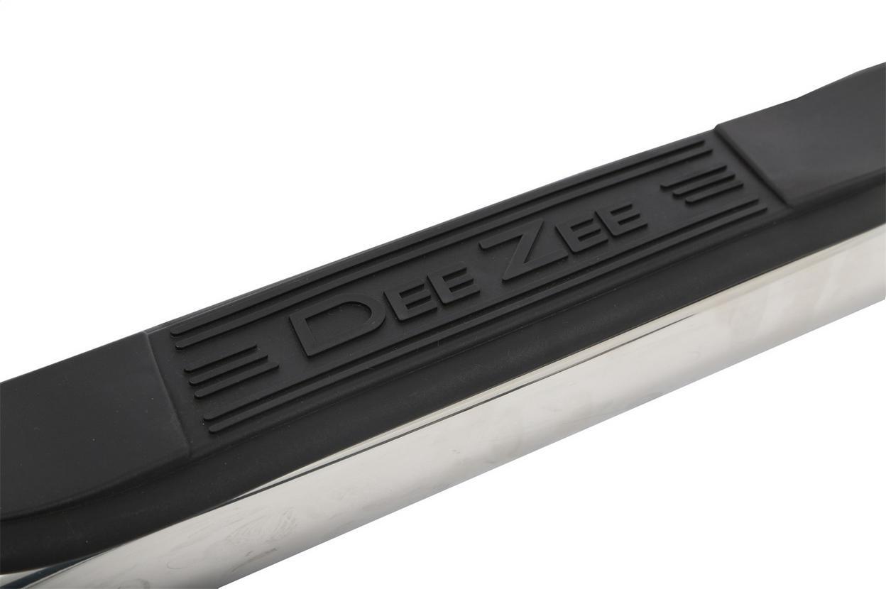 Dee Zee Stainless Steel Side Steps 3 in. Round Cab Length +SS/NB Fits Chevy SILV
