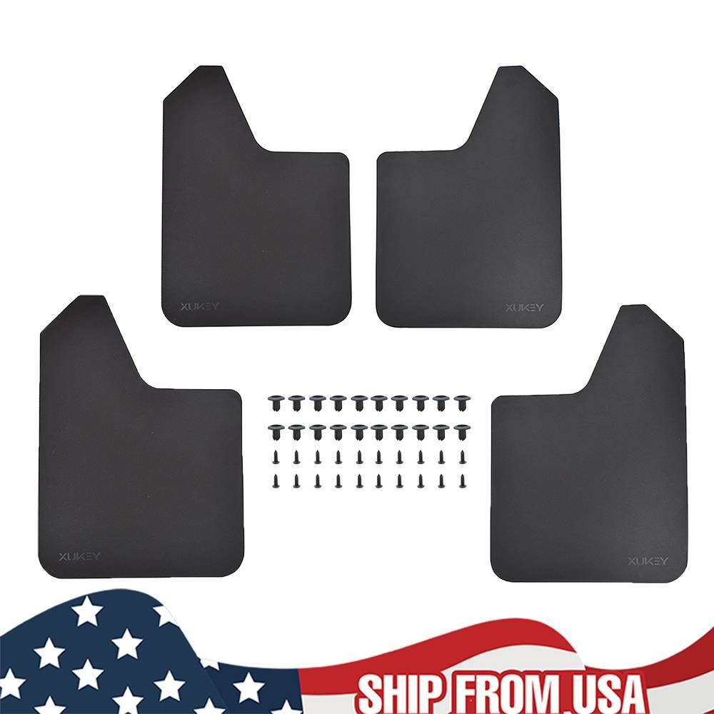 XUKEY Universal Rally Mud Flaps Mudguards Splash Guards Mudflaps Fender For SUV
