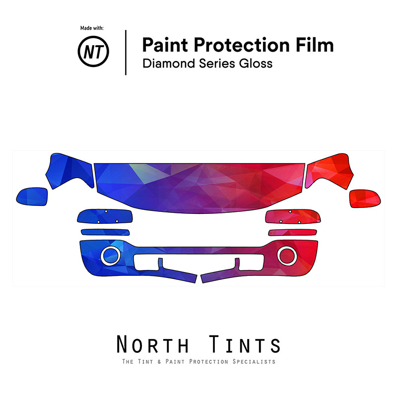 GMC Sierra 1500 2003-2006 PreCut Paint Protection Film Clear Bra PPF Kit