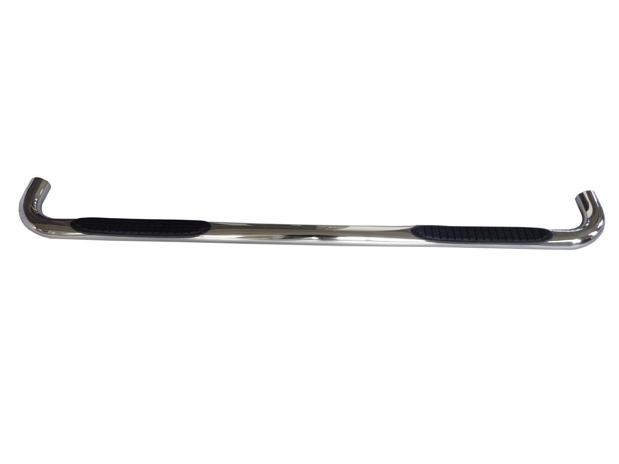 TrailFX Step Nerf Bar – 3 Inch Round Bent Pol Stainless Steel Without End Caps R