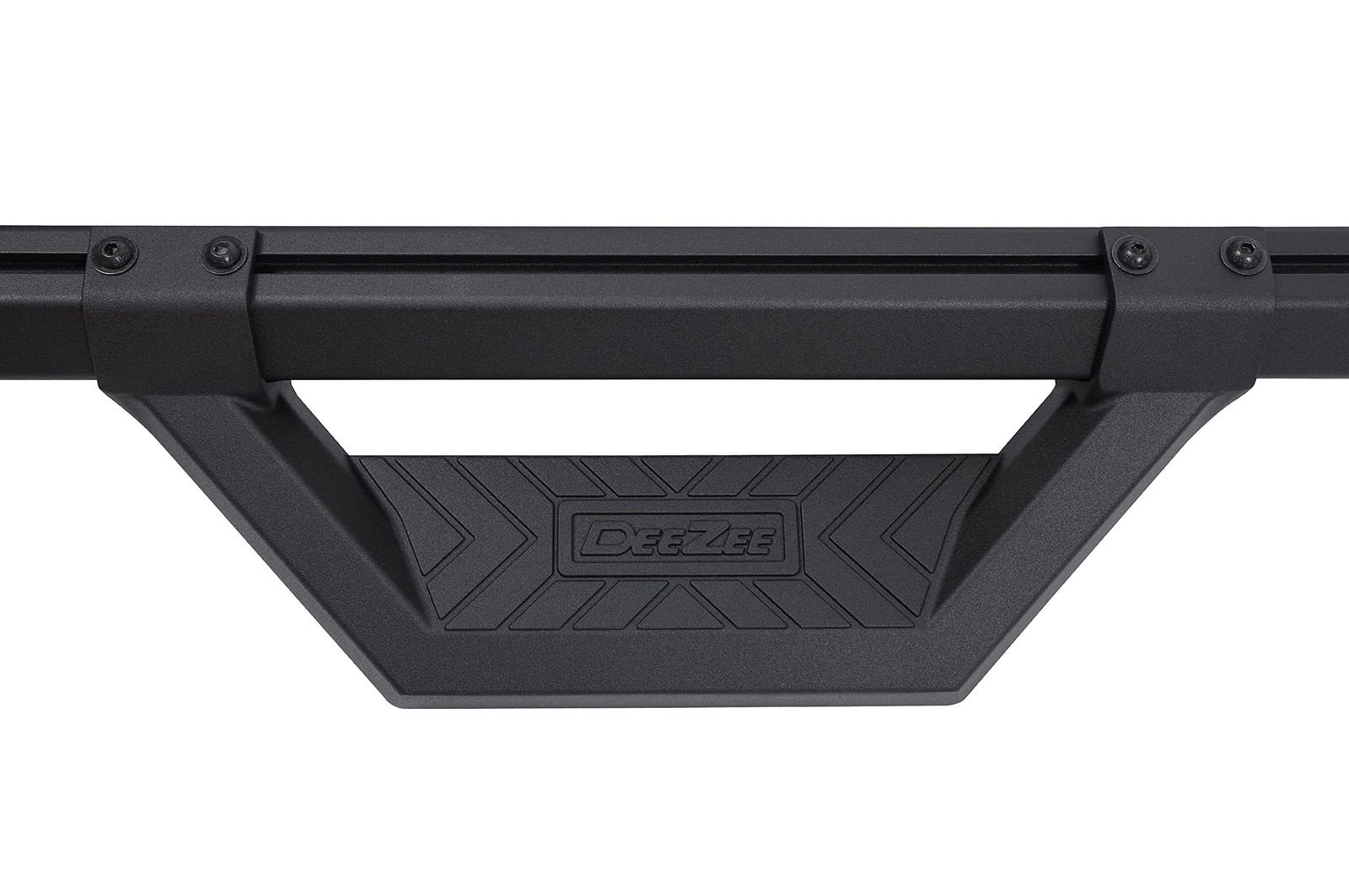 Dee Zee Hex Series Black Alloy Steel Truck Side Steps – Durable Aluminum Finish