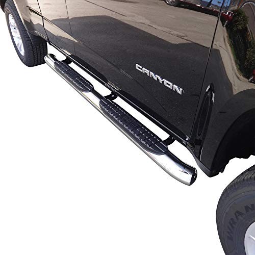 Westin 21-24000 Pro Traxx 4 In. Oval Step Bars for Chevy Colorado Extended Cab