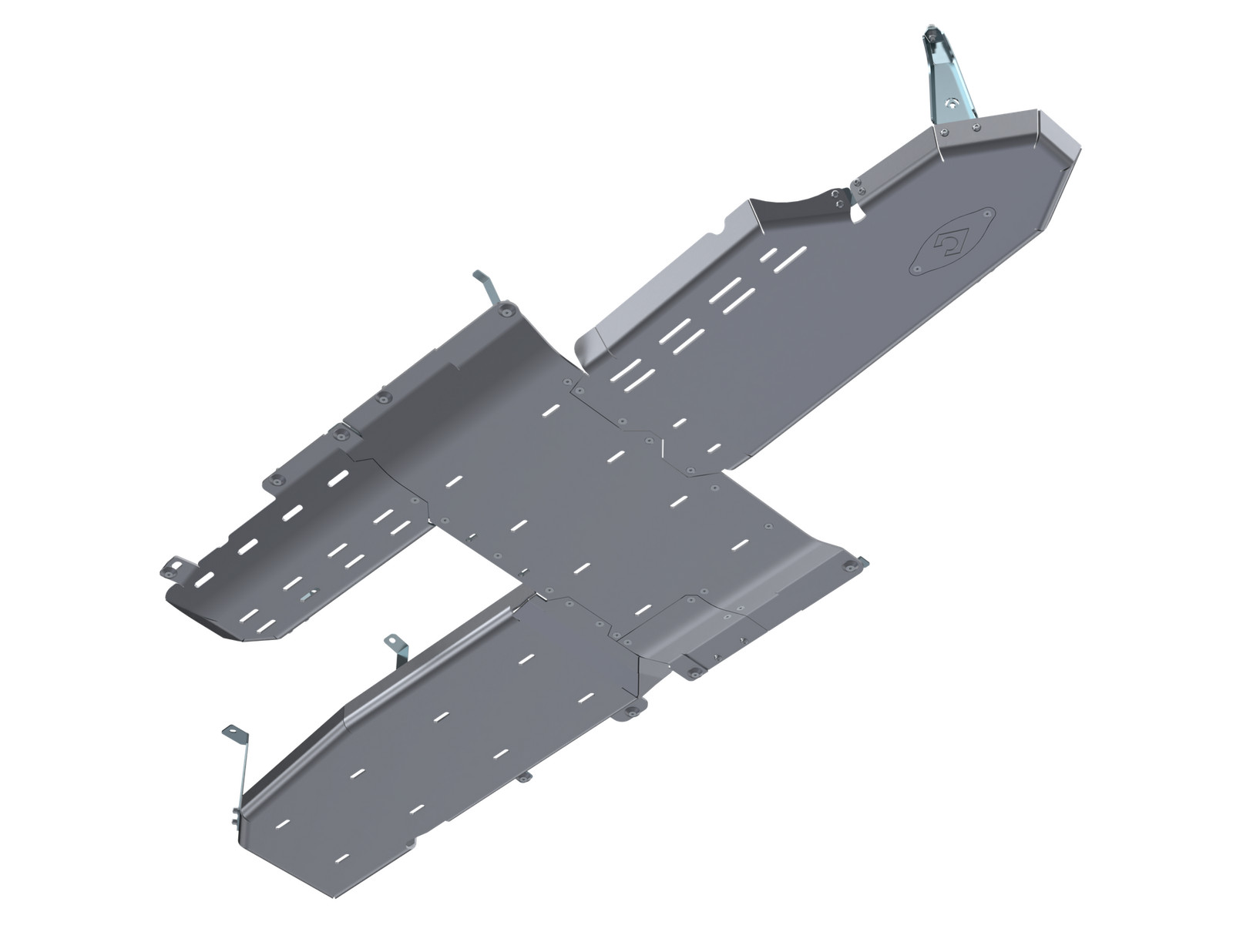 Artec JL4169 Aluminum Full Bellypan w/Oil Door for 18+ Jeep Wrangler JL 4DR 3.0L