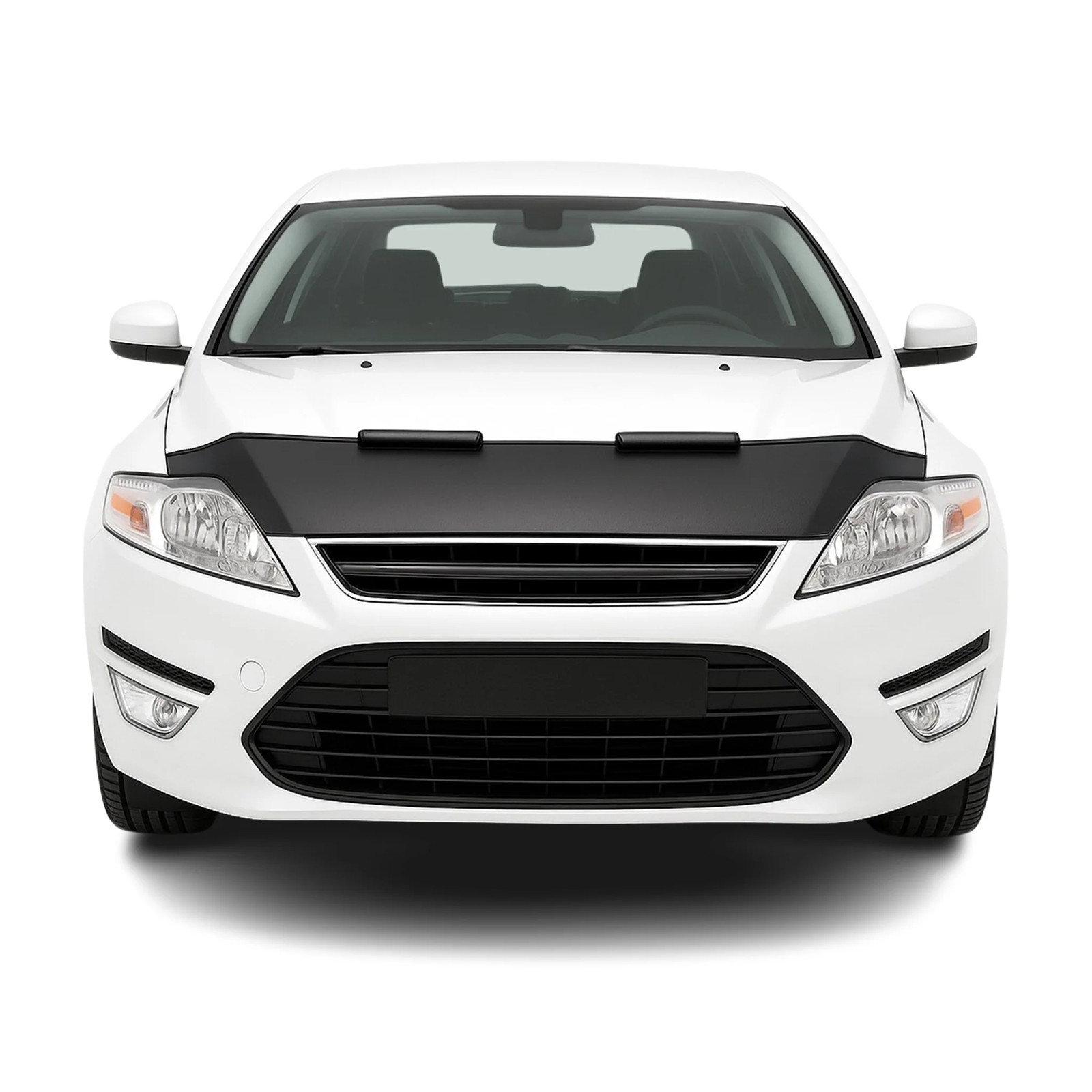 Car Bonnet Mask Hood Bra for Ford Mondeo 2014-2022 Black 1 Pc