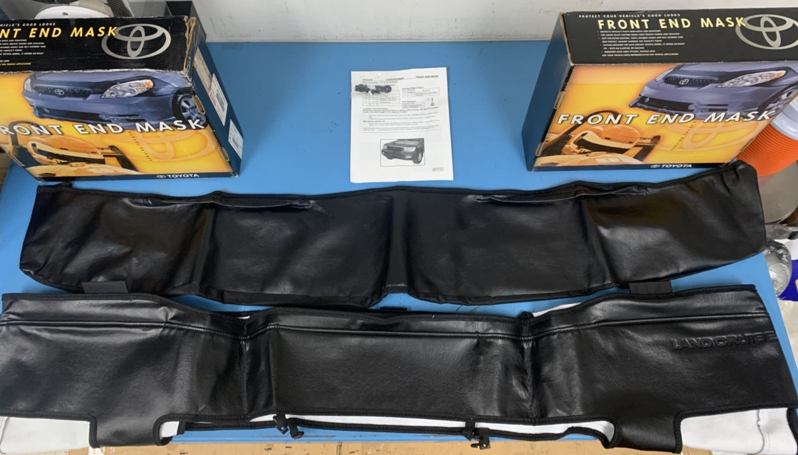 Toyota Land Cruiser 1998-2002 NEW OEM Front End Nose Mask Cover Bra w/ oem box