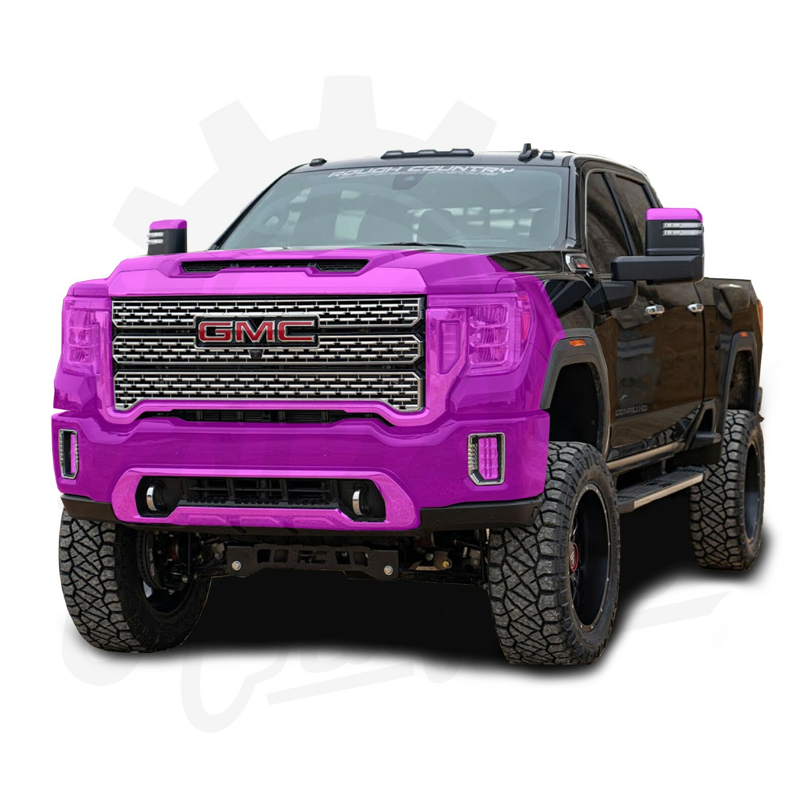 Stone Guard Protection Film Clear Bra PPF For GMC Sierra 3500HD Denali 20-22 FE