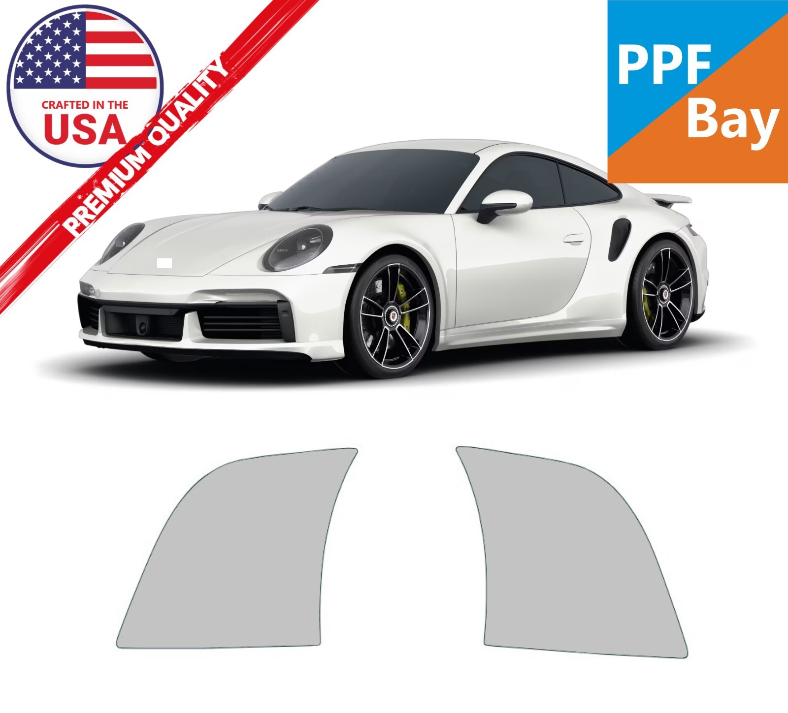 For Porsche 992 Turbo/ S 2020-2025 Stone Guard Paint Protection Film PreCut PPF