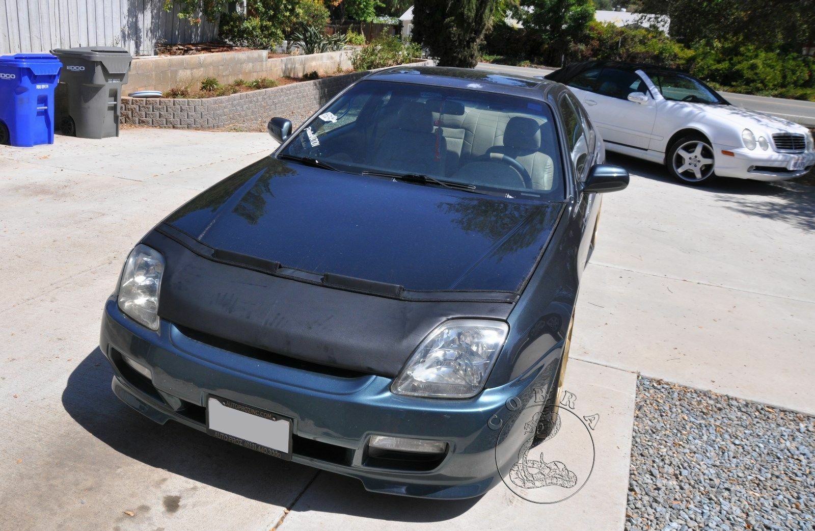 Car Bonnet Mask Hood Bra Fits Honda Prelude 1997 1998 1999 2000 2001