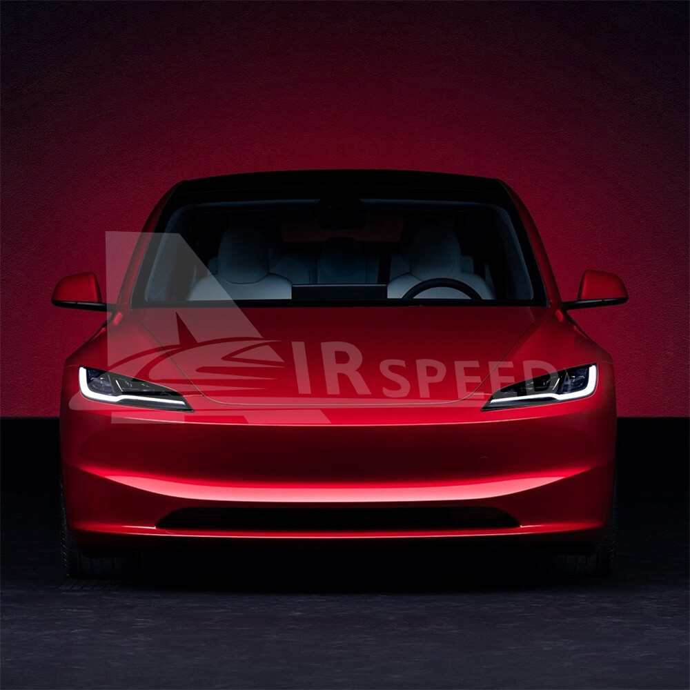 Front Headlight Precut Paint Protection Film PPF For Tesla Model 3 Highland 2024