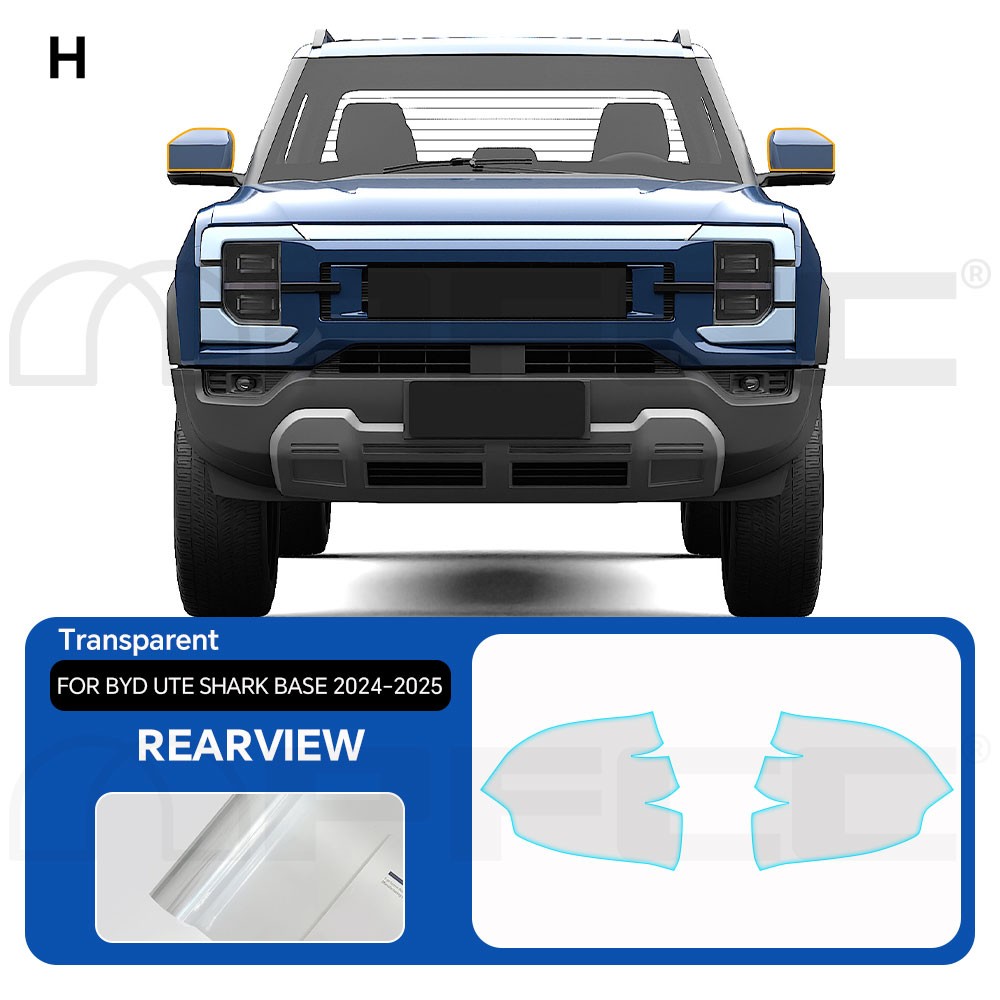For BYD SHARK 2024-2025 PRO Full Car PreCut PPF Kit Paint Protection Matte TPU