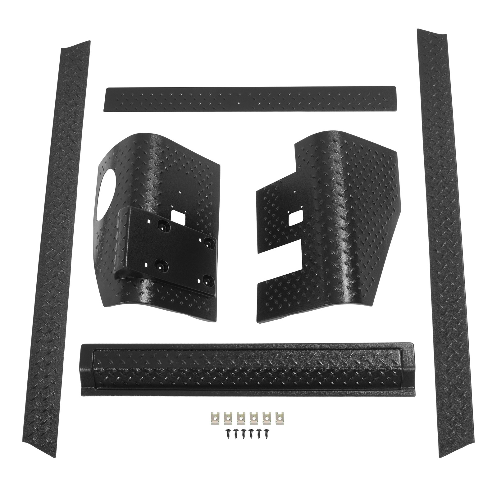 Body Armor Kit Corner Guards Fits 1997-2006 JEEP WRANGLER TJ 6pcs Textured