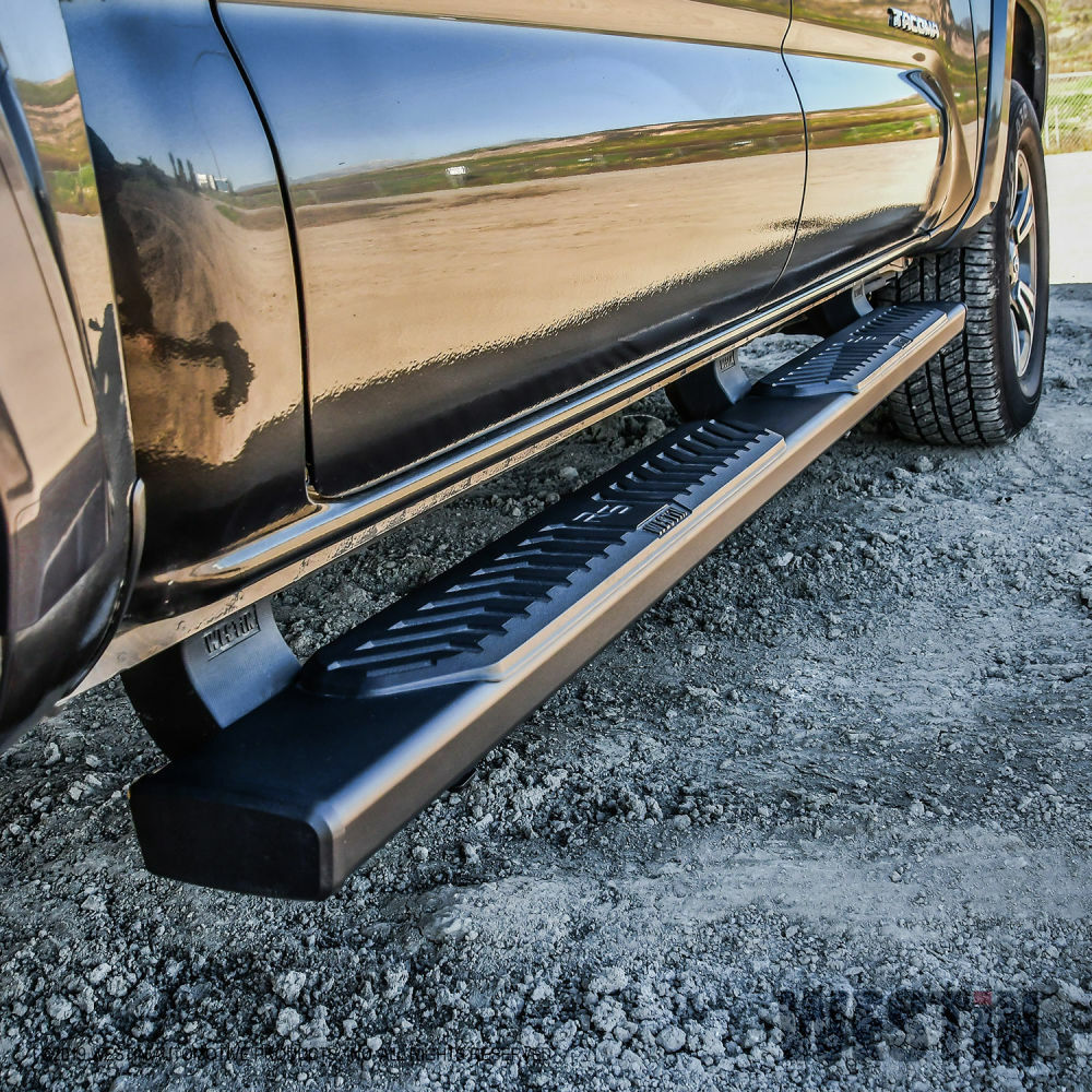 Westin Black Aluminum R5 Nerf Step Bars Fits F150 F250 F350 SuperCrew 28-51095