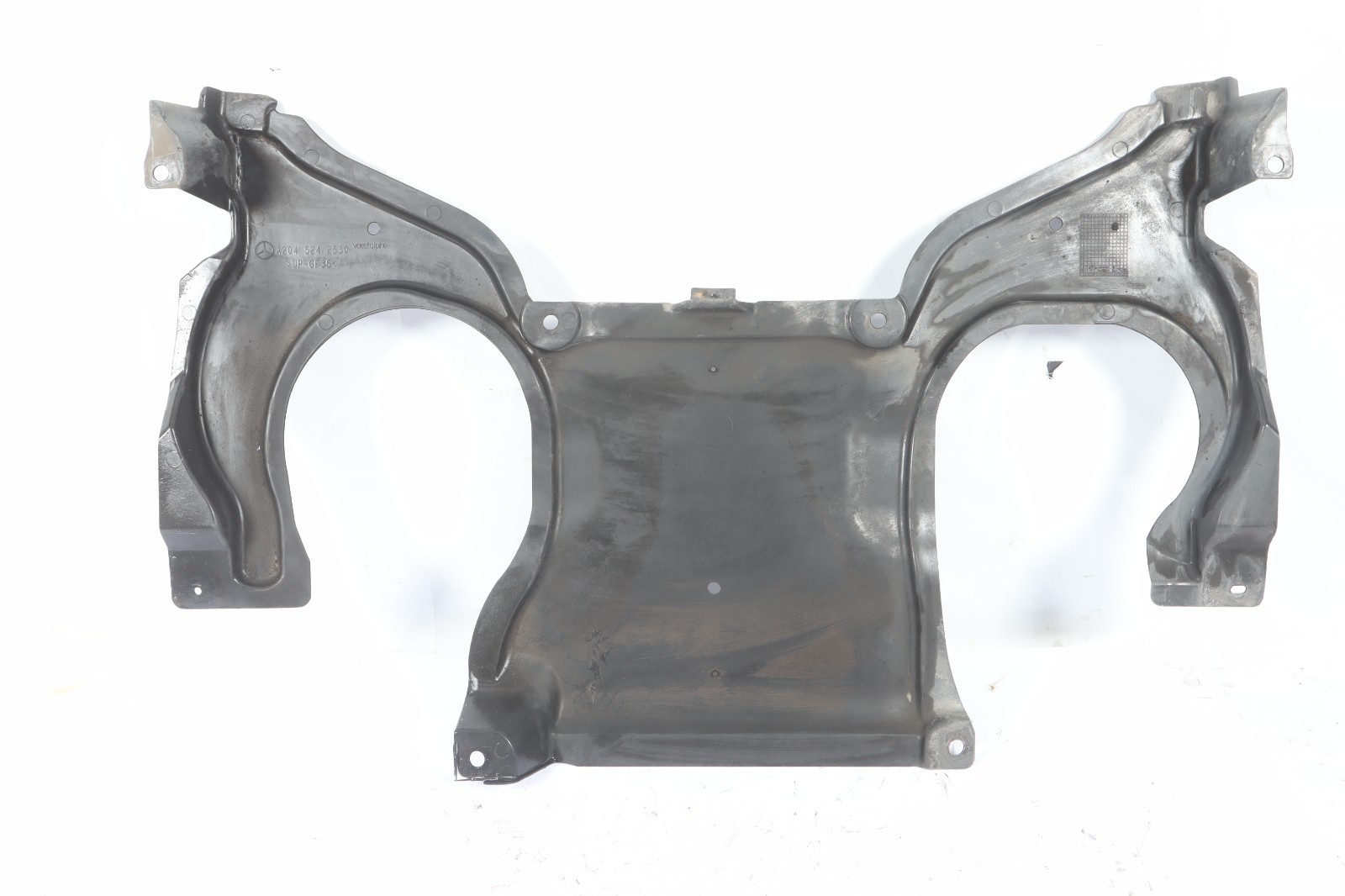 2008-2011 MERCEDES W204 C300 C350 AWD REAR ENGINE BOTTOM SPLASH GUARD COVER OEM
