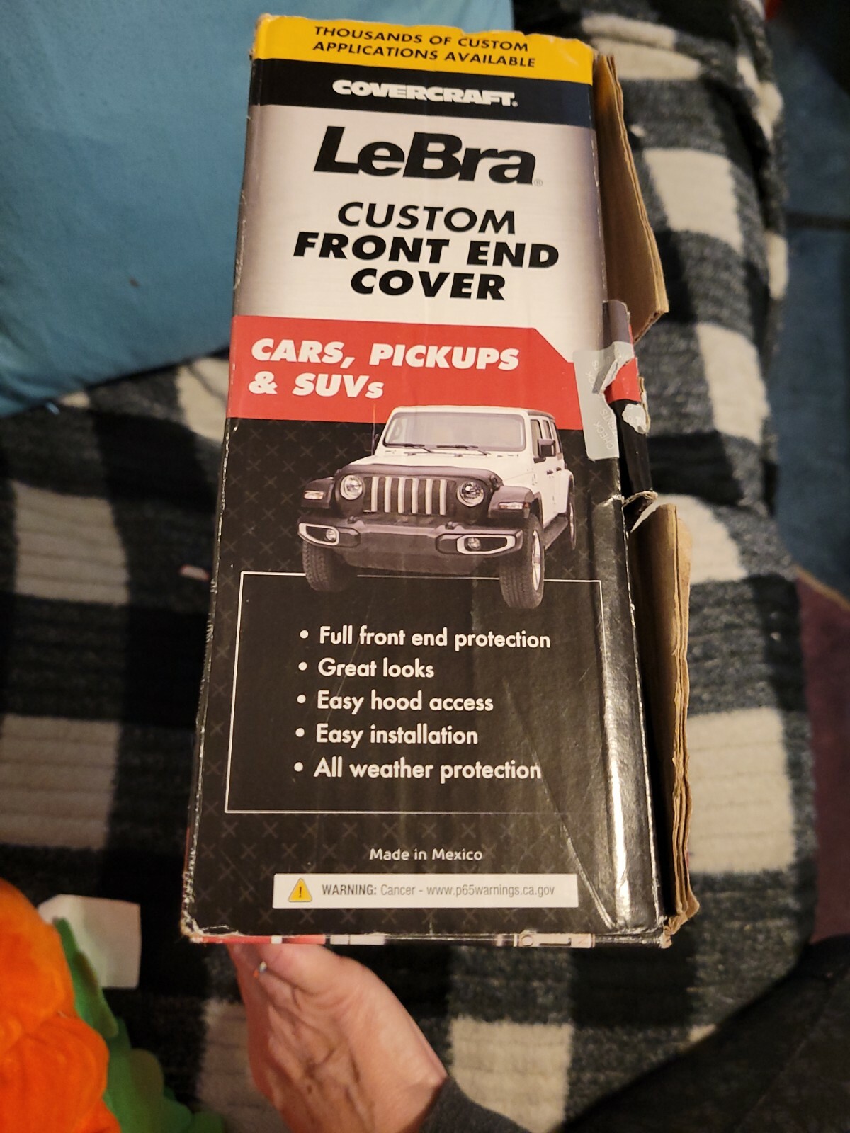 Lebra Front End Mask Cover Bra Fits TOYOTA 4Runner TRD ONLY 2014 -19. Brand New