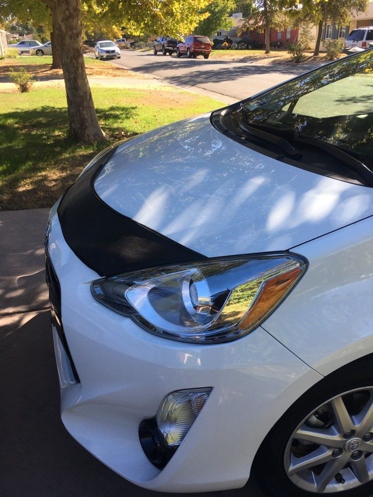 Lebra Hood Protector Mini Mask Bra Fits 2012-2016 TOYOTA PRIUS C