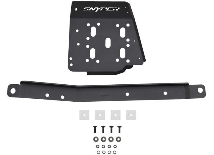 Westin 42-21025 For 07-18 Wrangler Textured Black Transfer Case Skid Plate