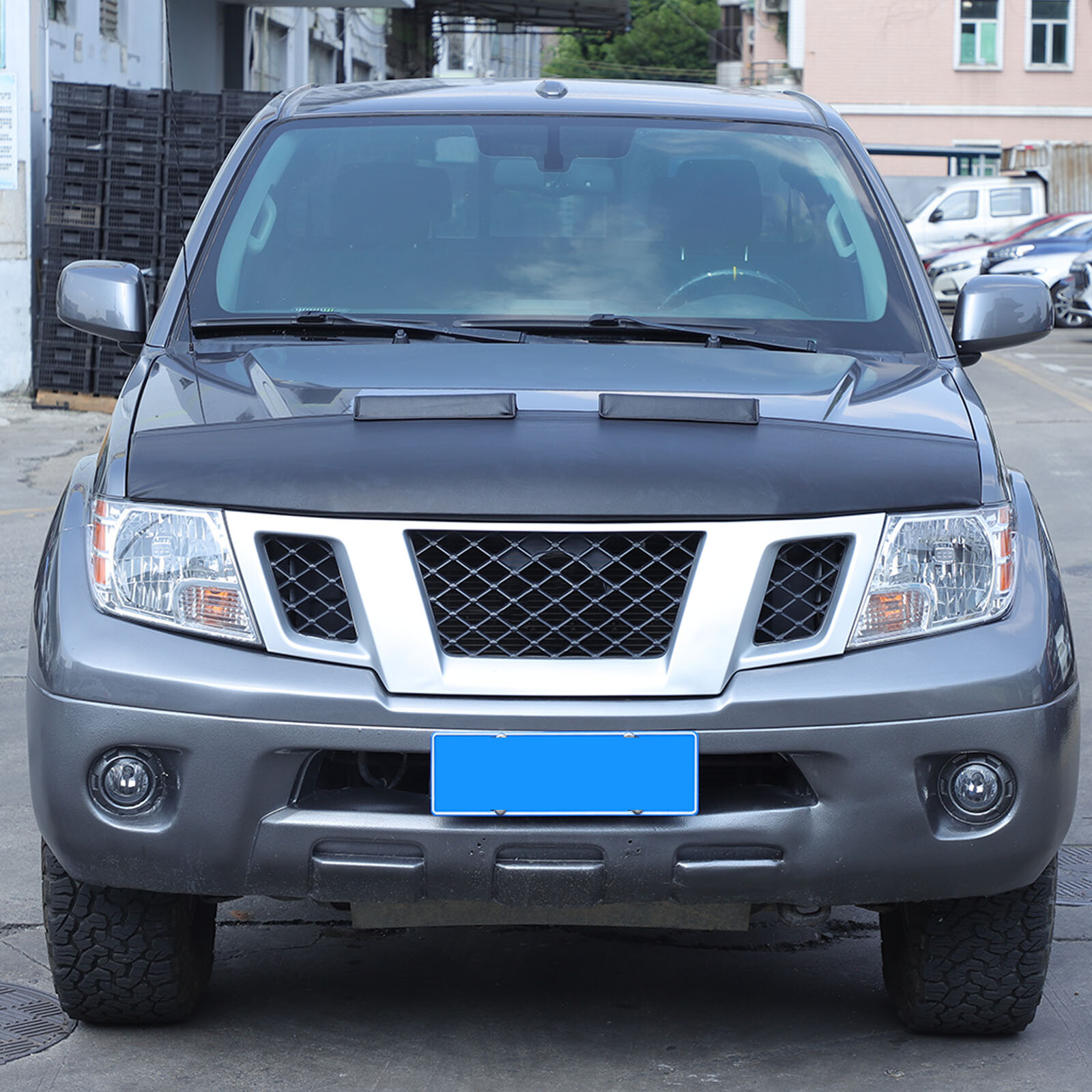 Front End Mask Cover Bra Hood Mini Mask Protector For Nissan Frontier 2005-2021