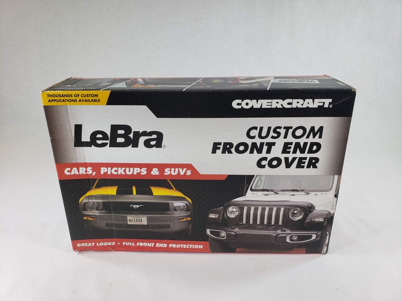 LeBra Custom Front End Cover 55617-01 For Select Dodge – MISSING HOOK BUCKLES