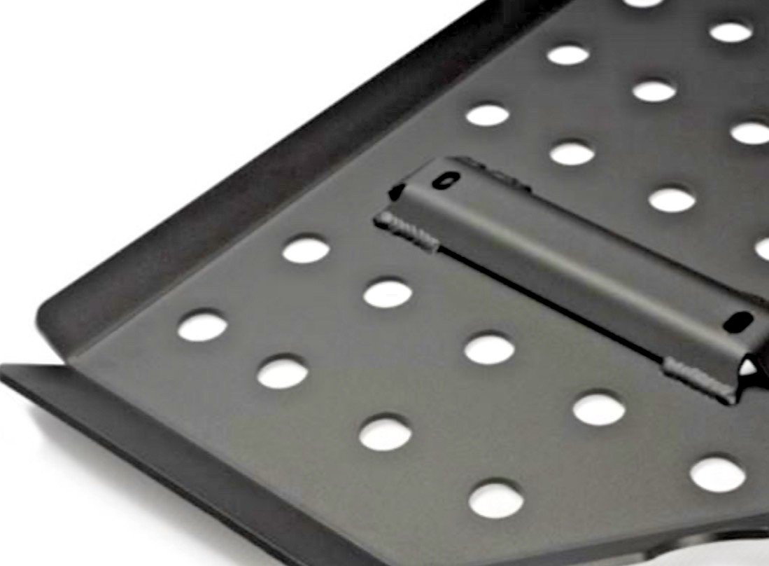 Cali Raised CR3655 Fuel Tank Skid Plate 05 – 23 Toyota Tacoma Black Powder-coat