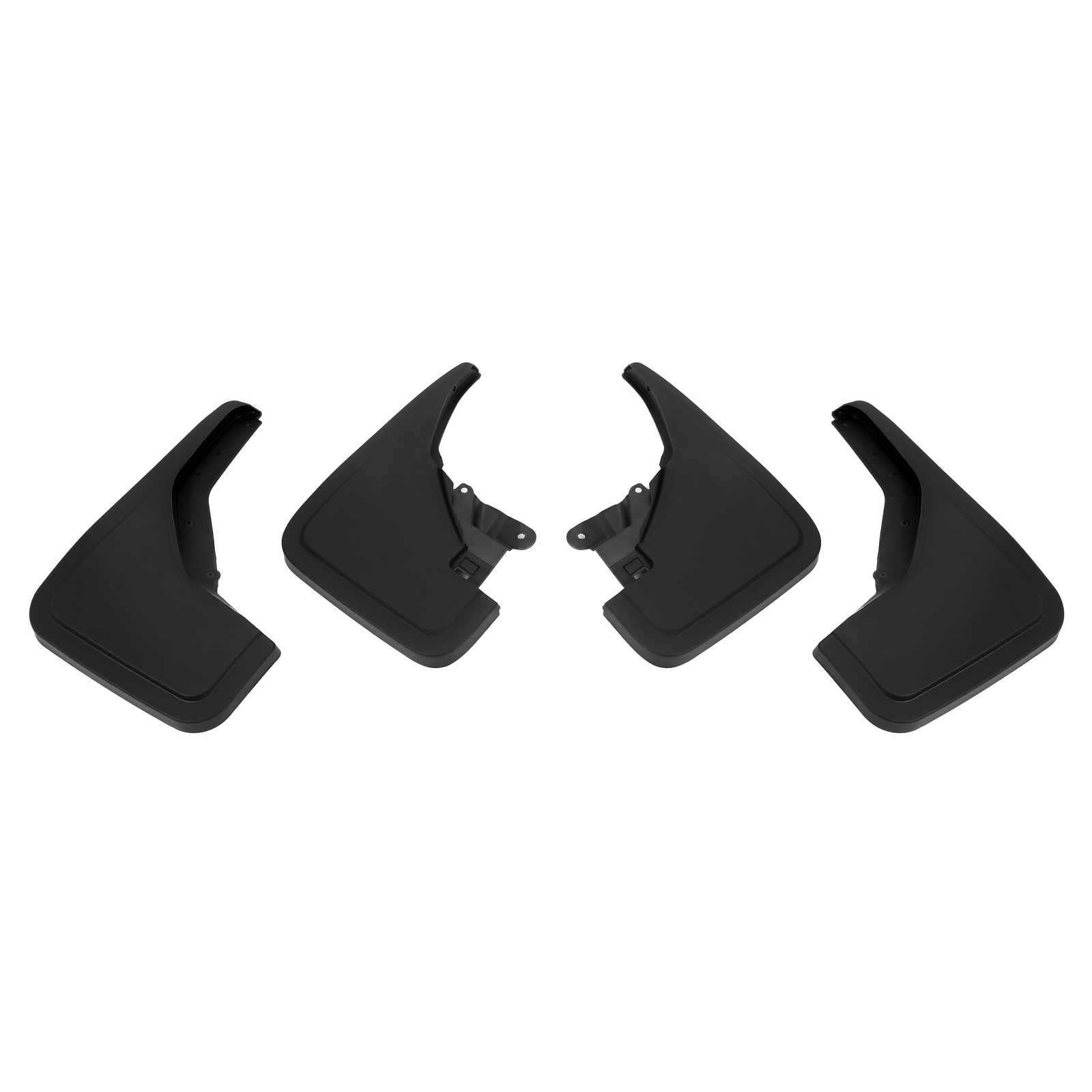 4Pcs Black PP Front & Rear Mud Flaps Splash Guards For Ford Bronco 2021-2024 New