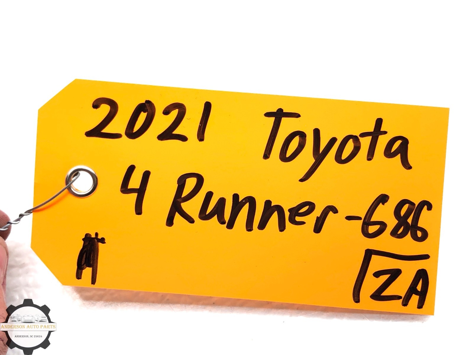 2010-2024 TOYOTA 4RUNNER 4.0L REAR FUEL TANK SKID PLATE PROTECTOR SHIELD COVER