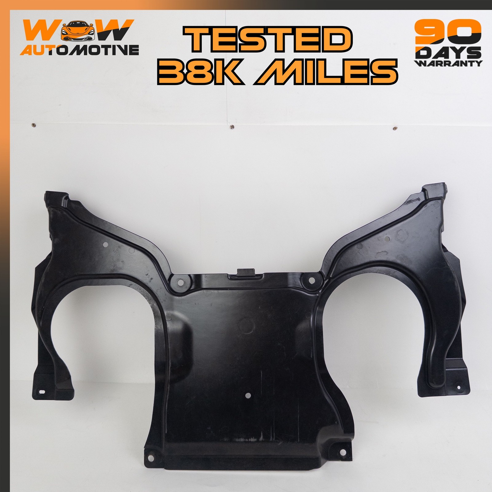 08-18 MERCEDES-BENZ CLS550 C350 REAR LOWER UNDER ENGINE SPLASH SHIELD COVER OEM
