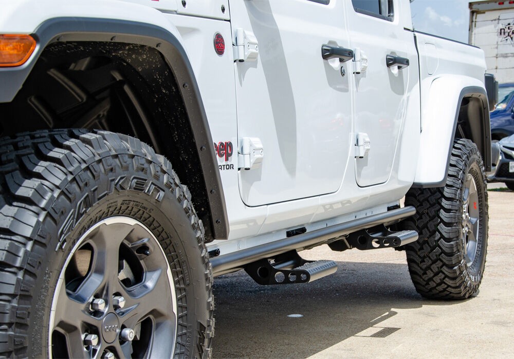 N-Fab J194TRKRS4 RKR Step System (2 Step Mounts/2 Steps) For 2020-2025 Jeep JT