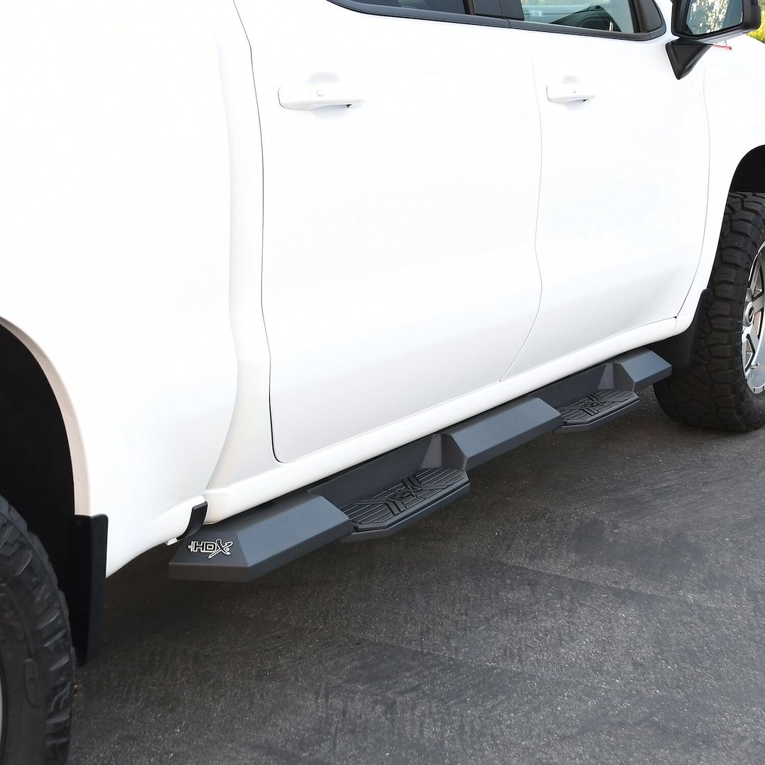 Westin Automotive 56-24135 Steel Square Black Textured Powder Coated Nerf Bar