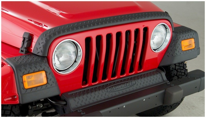 Bushwacker 14005 Trail Armor Hood Guard & Front Corners for 97-06 Jeep Wrangler