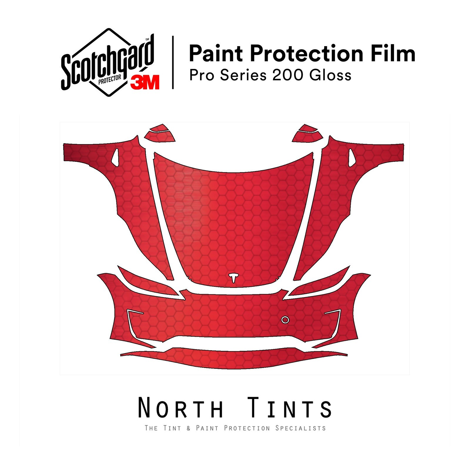 Tesla Model 3 Performance 2024 3M PRO Series PreCut Paint Protection Film PPF