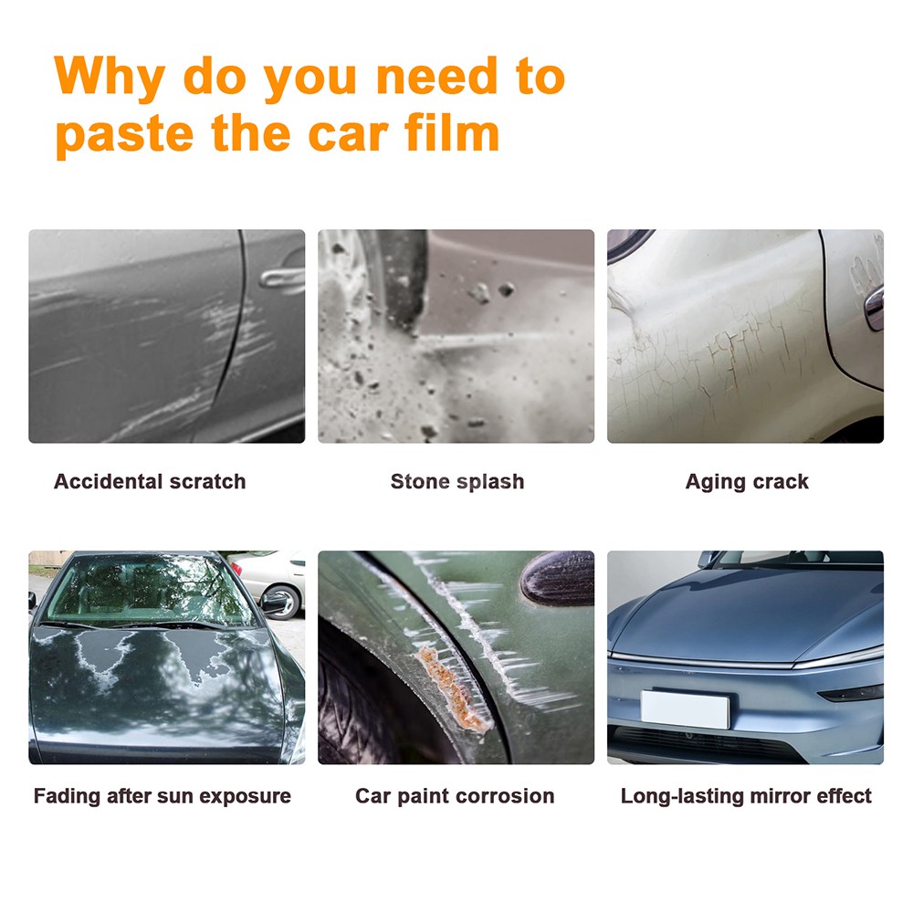 Front Bumper Hood Fender Precut Paint Protection Film PPF for Audi A5 2025-UP