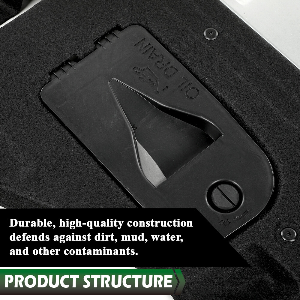 Fit For 15-18 Jeep Cherokee Center Engine Splash Shield Guard Under Cover