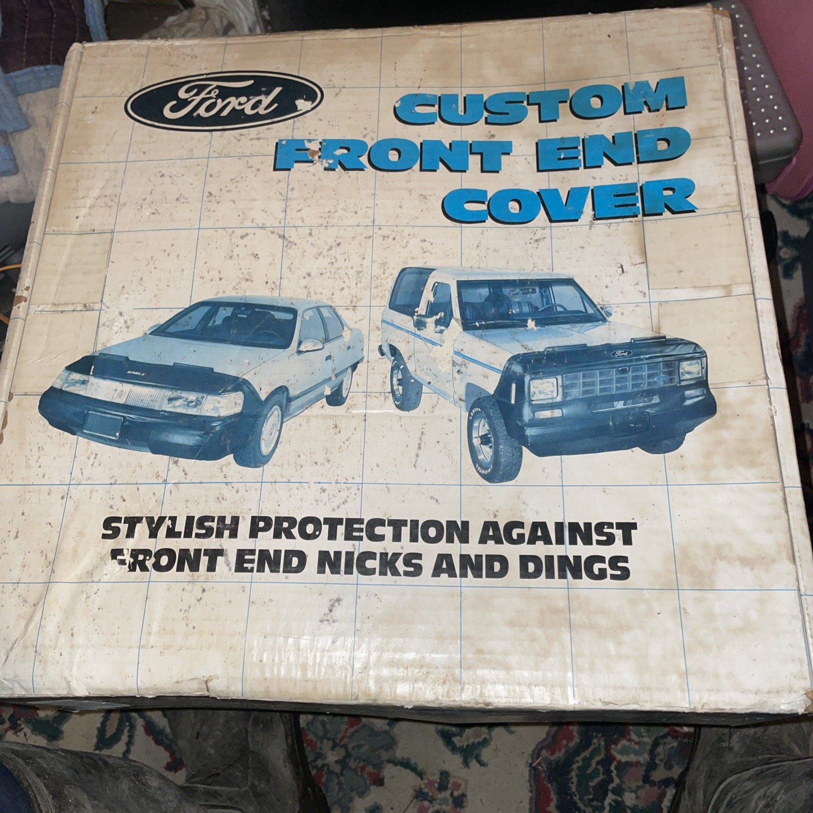 Genuine Ford Custom Front End Cover Bra Mustang GT LX ‘85 – ‘86 Bottom Only