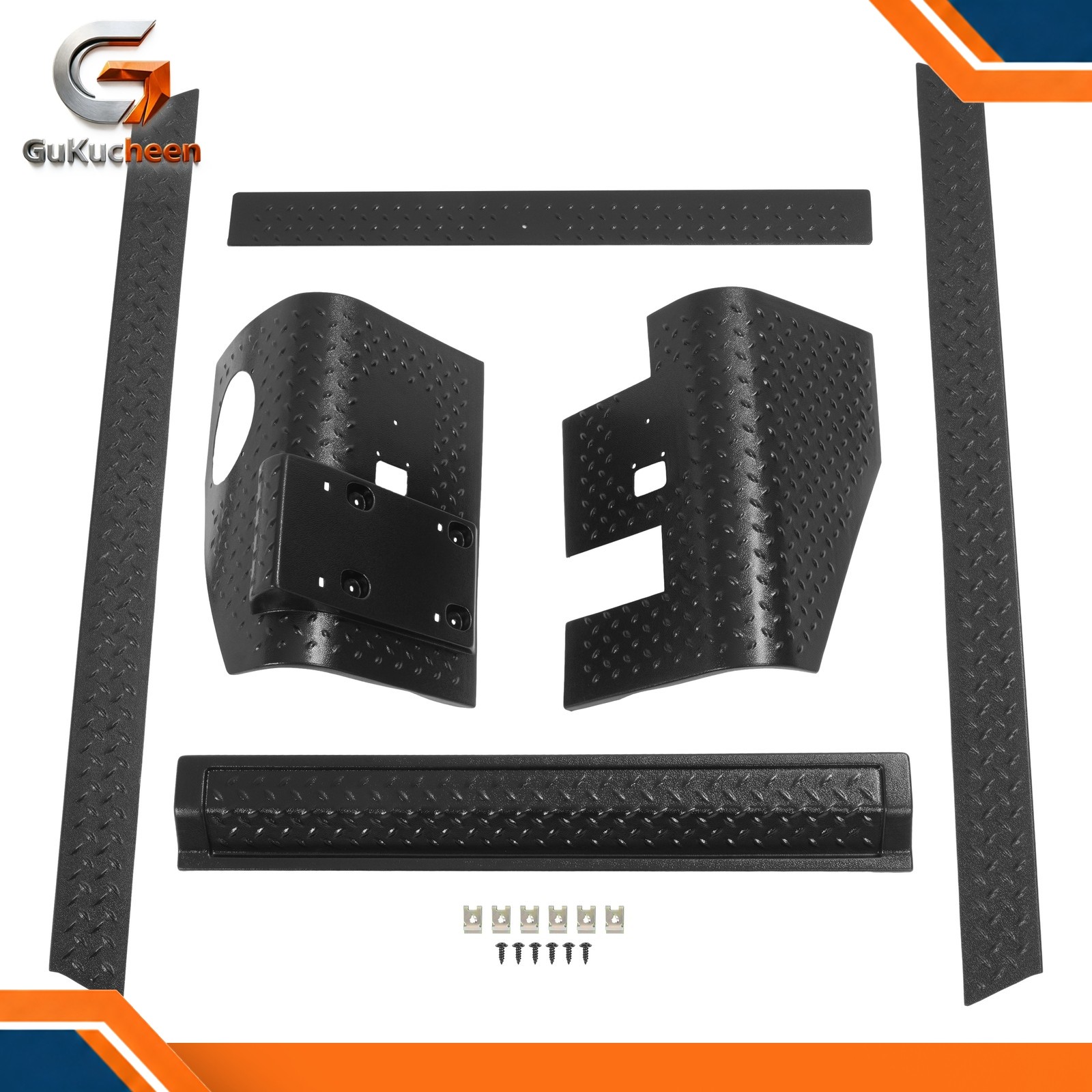 Body Armor Kit Corner Guards Fits 1997-2006 JEEP WRANGLER TJ 6pcs Textured