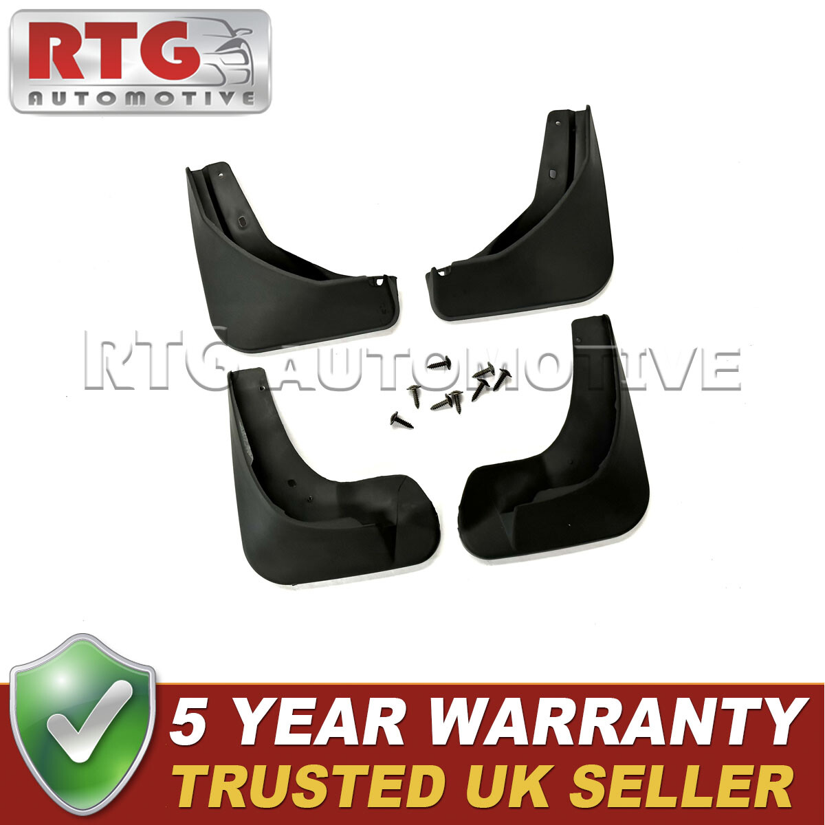 Tailored Mud Flaps Set of 4 For Skoda Fabia 2015-2023 RTG
