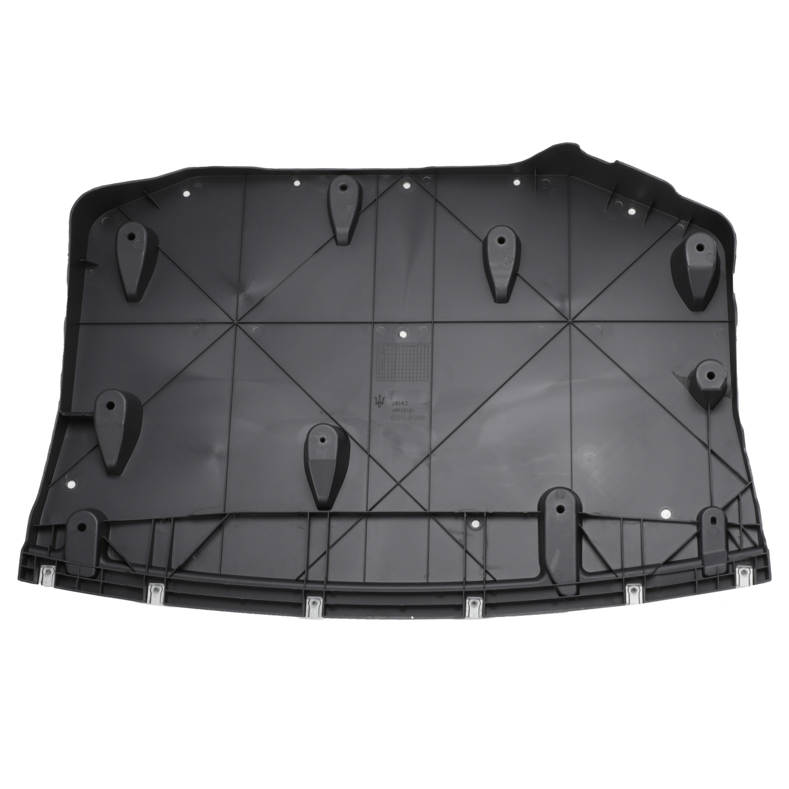 GENUINE MASERATI 2013-17+ Quattroporte Rr Underbody Aerodynamic Panel 670031359