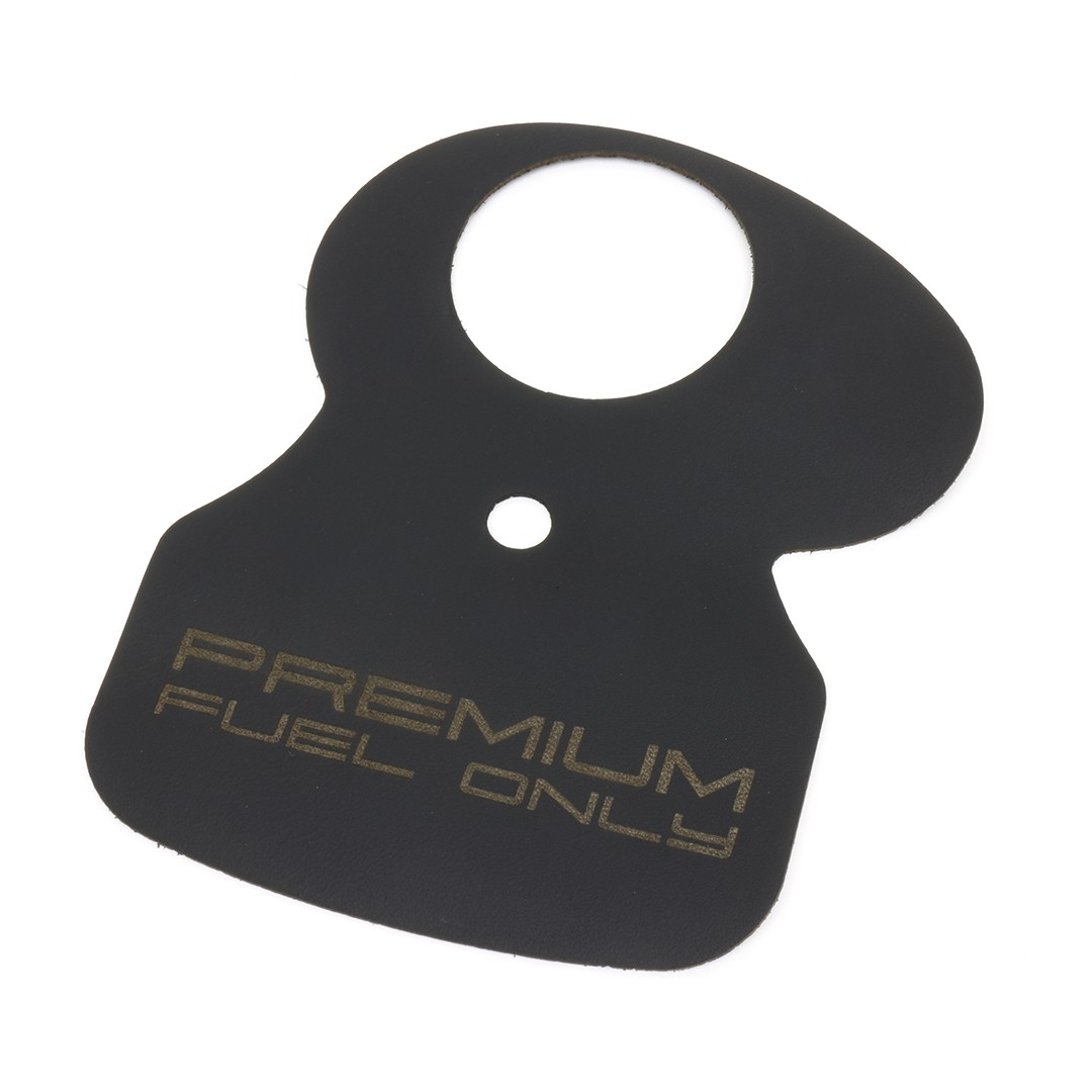 Fuel Tank Guard OEM Leather Bib Gas Flap for Porsche 991 992 Model Black