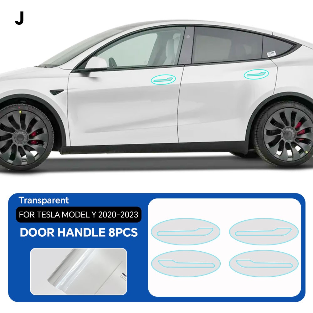For Tesla Model Y 2020-2024 Full Front Paint Protection Film PreCut Kit PPF TPU