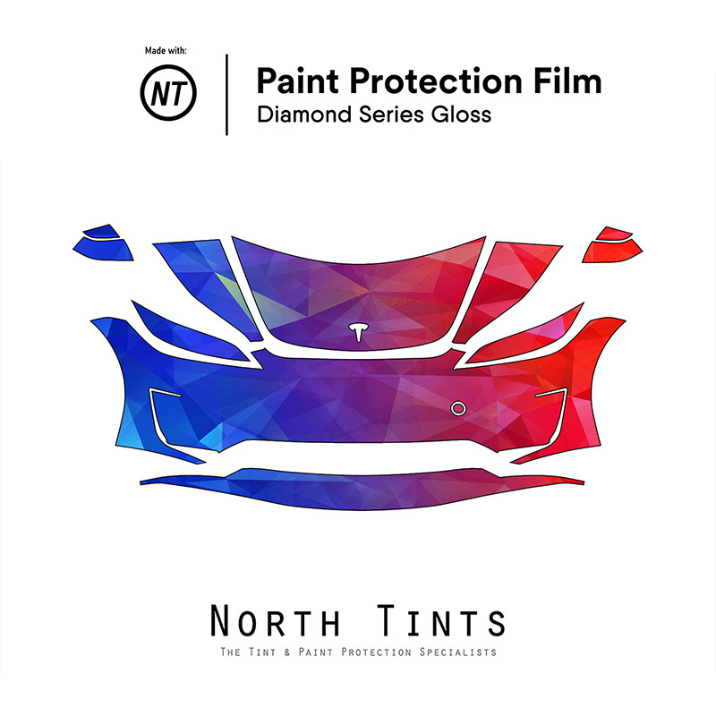 Tesla Model 3 Performance 2024-2025 PreCut Paint Protection Film Clear Bra PPF
