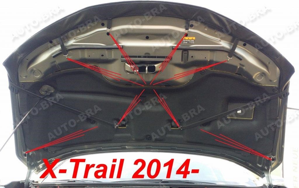 Bonnet Bra for Nissan X-Trail 2014-2022 Stone Chip Protection Bonnet Bra Mask